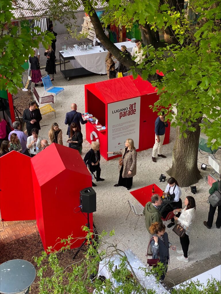 Exhibition view - Lugano Art Parade, Casa degli Artisti/House of Switzerland, Fuorisalone Milano 2023