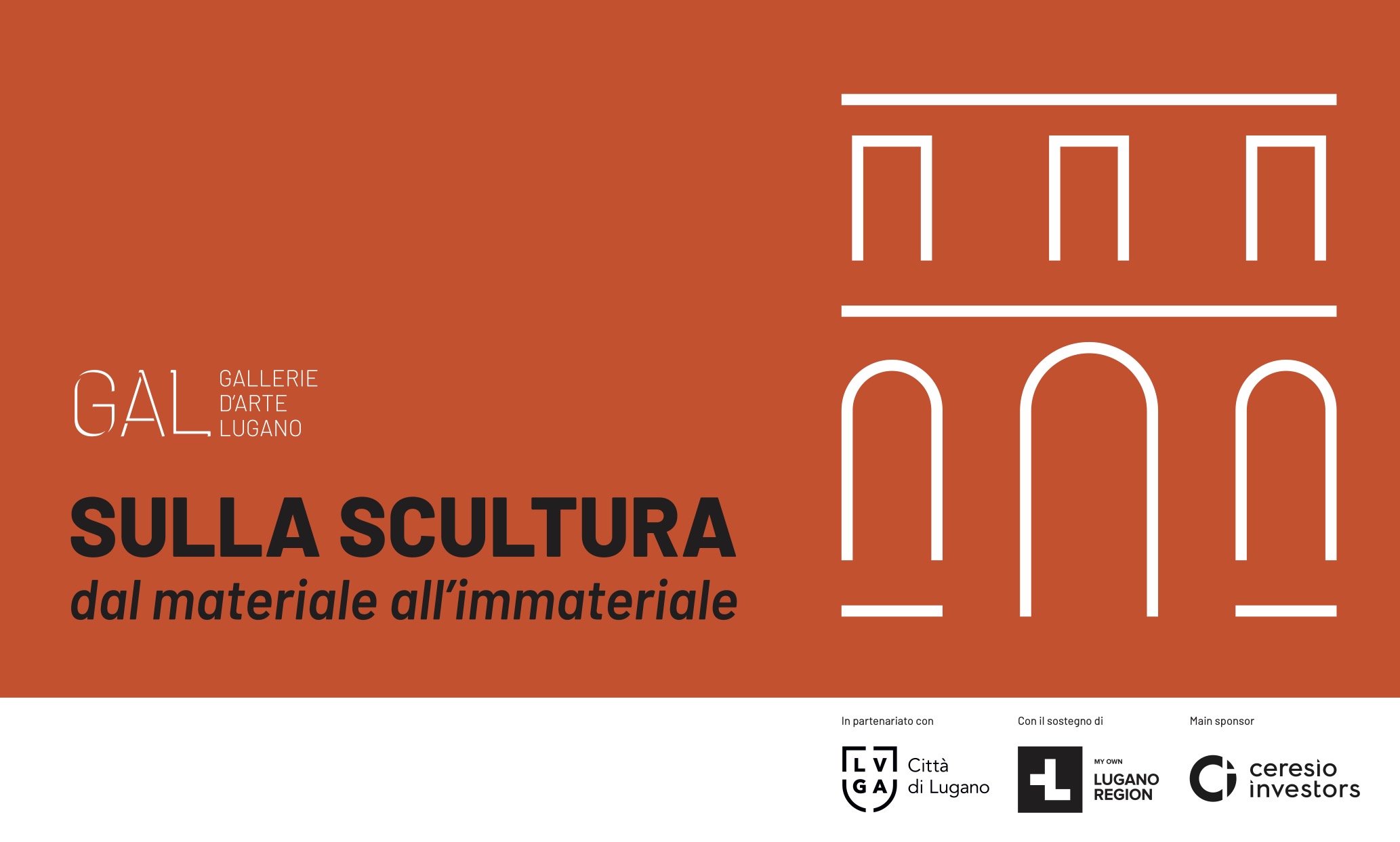 “ABOUT SCULPTURE: from the material to the immaterial. Art between the 20th and 21st centuries”